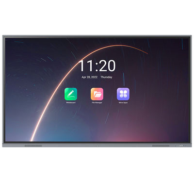 H10 86 '' شاشة لمس السبورة التفاعلية 4K السبورة الذكية للتعليم