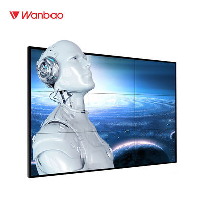 46 بوصة شاشة الربط LCD الفائقة الحافة الضيقة 6.3 مم 3x3 تلفزيون LCD الجدار