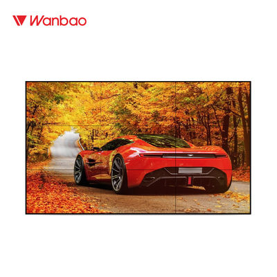 1080P TV LCD Video Wall Panels الحل 55 بوصة سوبر ضيقة الحافة LED
