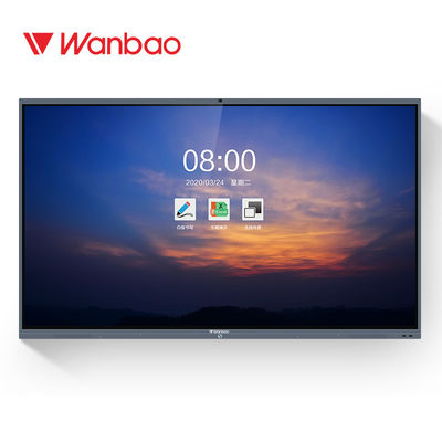 86 بوصة التفاعلية المسطحة لوحة اللمس المتعدد شاشة ذكية تفاعلية LED LCD