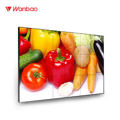 جدار جبل لوحة عرض LCD الأصلي 46 بوصة 3x3 الحافة الضيقة TFT