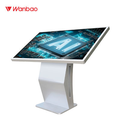 55 بوصة استفسار تفاعليّ أفقيّ touch screen إستعلام آلة lcd كشك