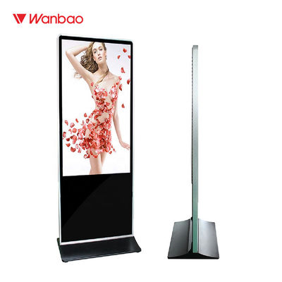 65 &quot;الكلمة الدائمة LCD الإعلان لاعب شاشة تعمل باللمس لافتات رقمية LCD داخلي