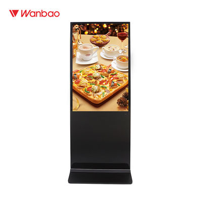 65 &quot;الكلمة الدائمة LCD الإعلان لاعب شاشة تعمل باللمس لافتات رقمية LCD داخلي