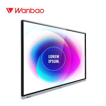 65 &quot;4K السبورة الذكية لوحة مسطحة تفاعلية ذكية للتدريس