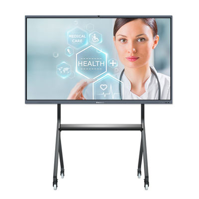 شاشة LCD مقاس 55 بوصة تعمل باللمس التفاعلية السلس للجري
