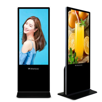 43 50 55 65 بوصة شاشة تعمل باللمس الرأسي الطوطم شاشة عرض رقمية LCD للإعلان