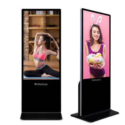 43 `` إعلانات Android Digital Signage Media Player قائم بذاته