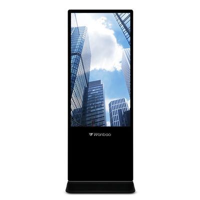 65 بوصة داخلي LCD لافتات رقمية مشغل إعلانات متعدد اللغات