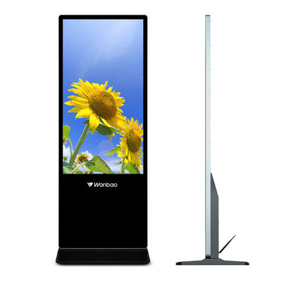 43 50 55 65 بوصة شاشة تعمل باللمس الرأسي الطوطم شاشة عرض رقمية LCD للإعلان