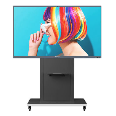 75 &quot;Smartboard Projector شاشة تعمل باللمس التفاعلية لوحة رقمية تفاعلية لوحة مسطحة تفاعلية للتعليم مع نظام النافذة
