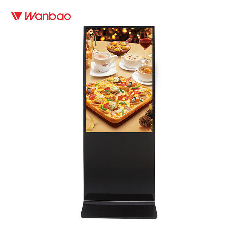65 &quot;الكلمة الدائمة LCD الإعلان لاعب شاشة تعمل باللمس لافتات رقمية LCD داخلي