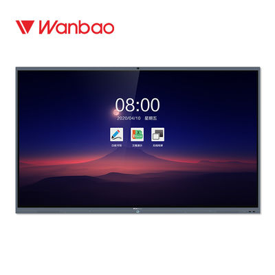 لوحة ذكية رقمية تفاعلية معدات تعليمية إلكترونية للمدارس 55/65/75/86/100 بوصة