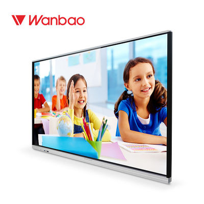 سمارت التعليم السبورة التفاعلية الرقمية المحمولة واي فاي شاشة نظام مزدوج