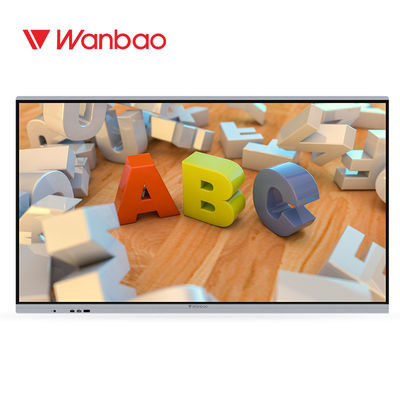 الكل في واحد السبورة التفاعلية LCD 86 بوصة التدريس استخدام شاشة اللمس 4K