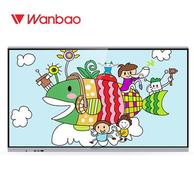 التعليم باللمس في الفصل الدراسي شاشة السبورة التفاعلية إطار سبائك الألومنيوم