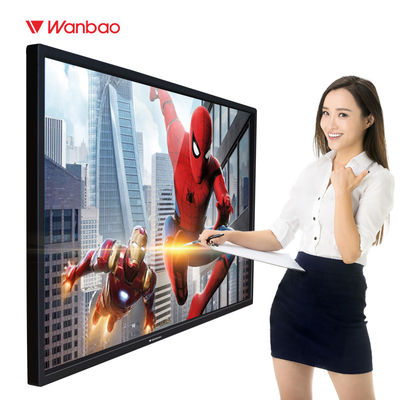 LCD IR الكل في واحد شاشة تعمل باللمس 43 بوصة كشك الطابق الدائمة
